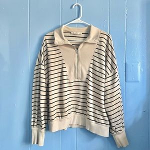 LOFT Half Zip Pullover Sweater